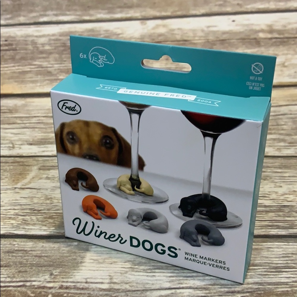 Winer Dogs Wine Markers - NIB 🎁🎁🎄🎄